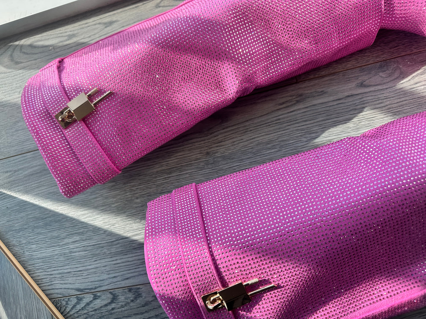 BOTA BRILLOS PINK