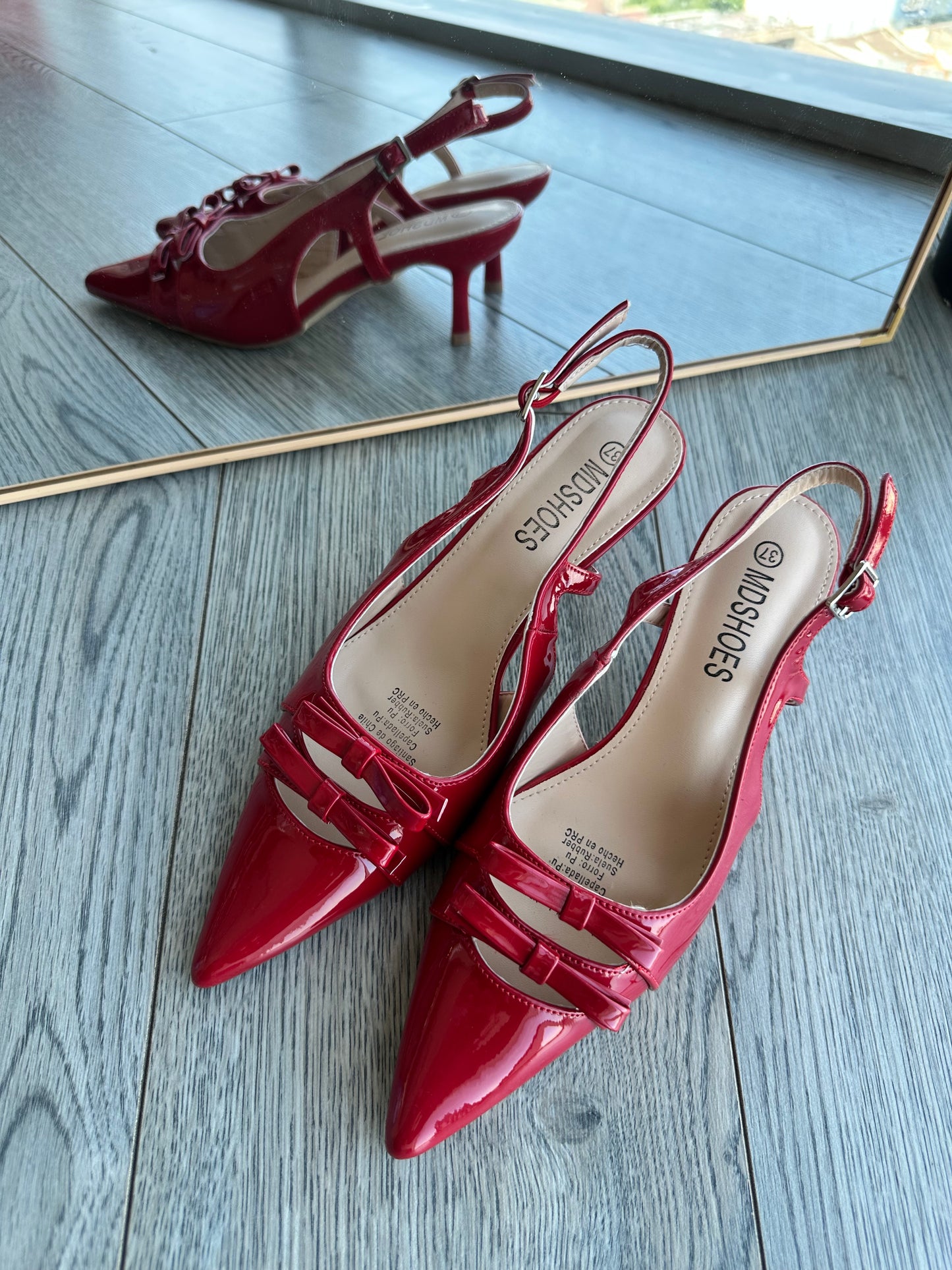 Stilettos rojos
