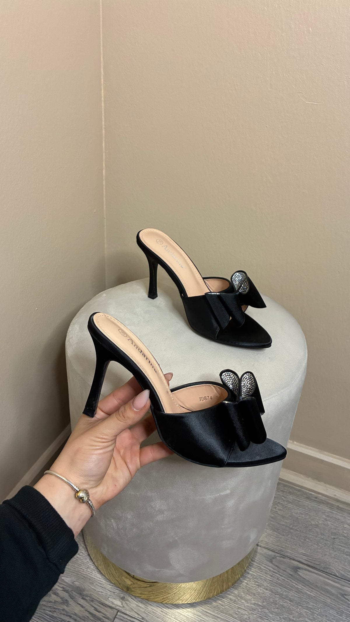 Tacón Princess Black 10cm