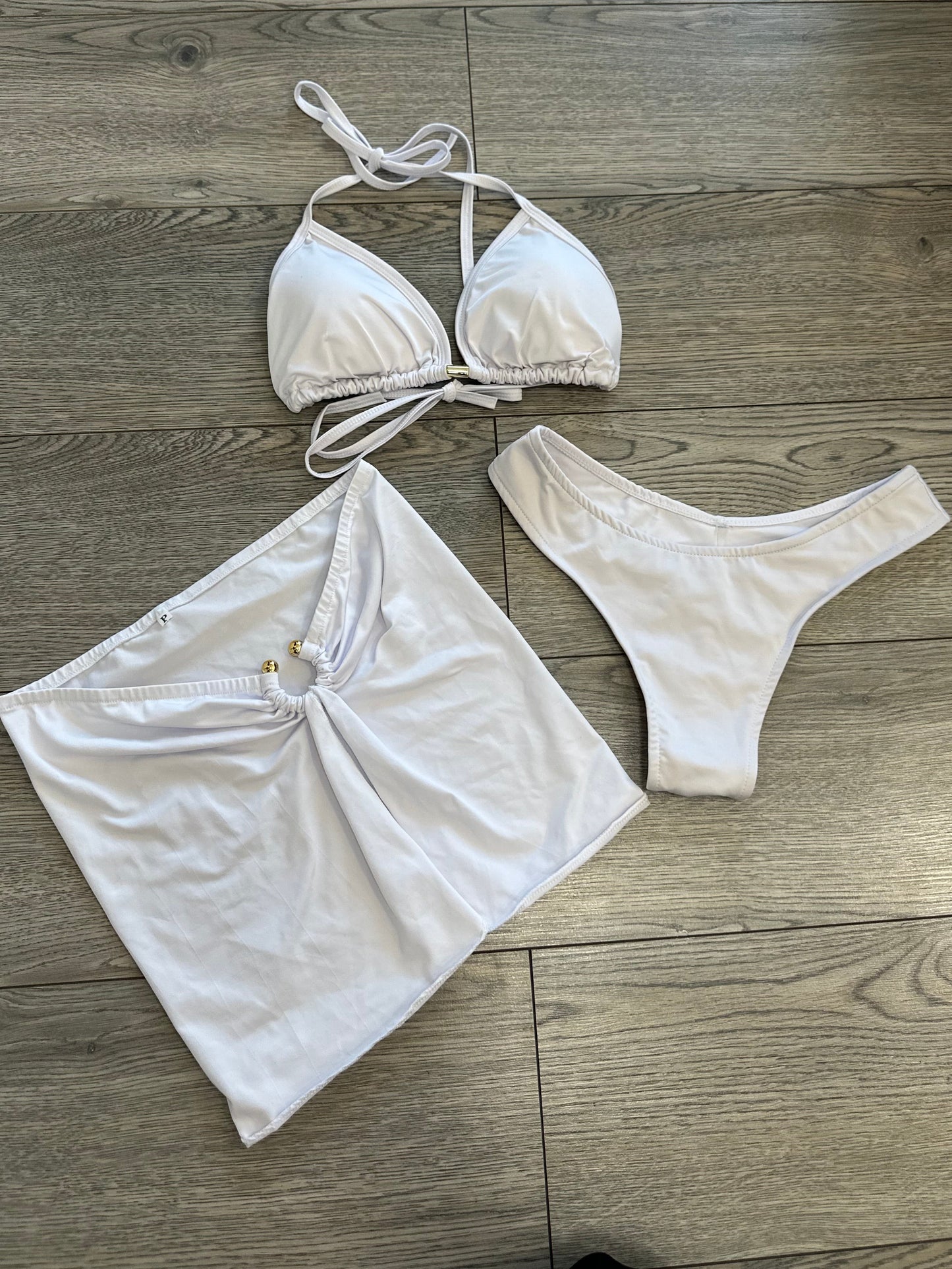 Set bikini white🇧🇷