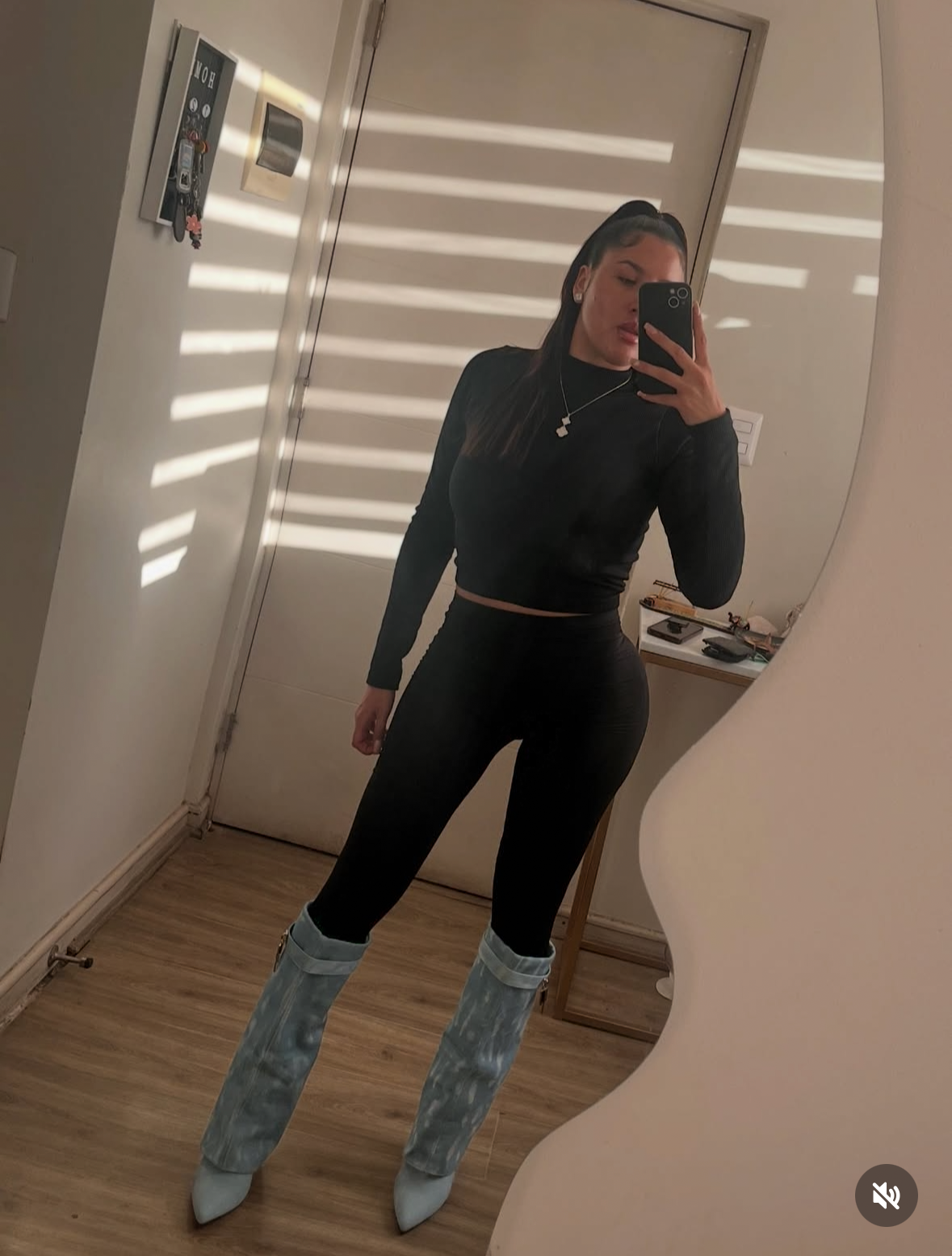 BOTA CANDADO JEANS